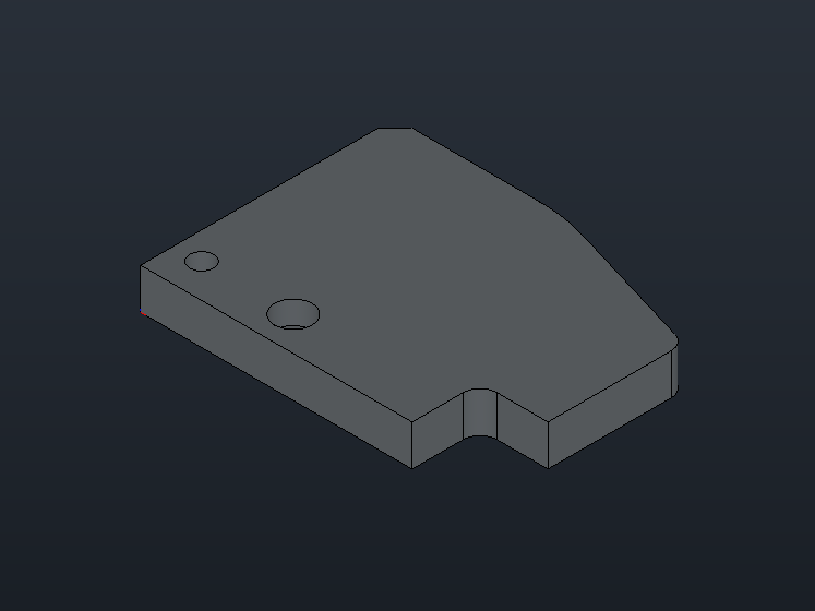 寸法のない3D STEPモデル（機械部品）